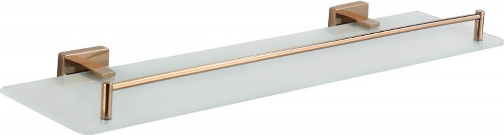 Mexen Arno Glaswandregal, Rosa Gold - 7020737-60