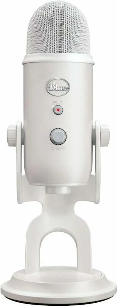 Micro USB Blue Yeti Logi Off White - Microphone de Streaming de Précision - 2