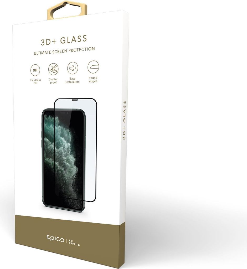 Epico 3D Glas IM iPhone 6/6S/7/7/8/SE (2020)/SE (2022) - schwarz