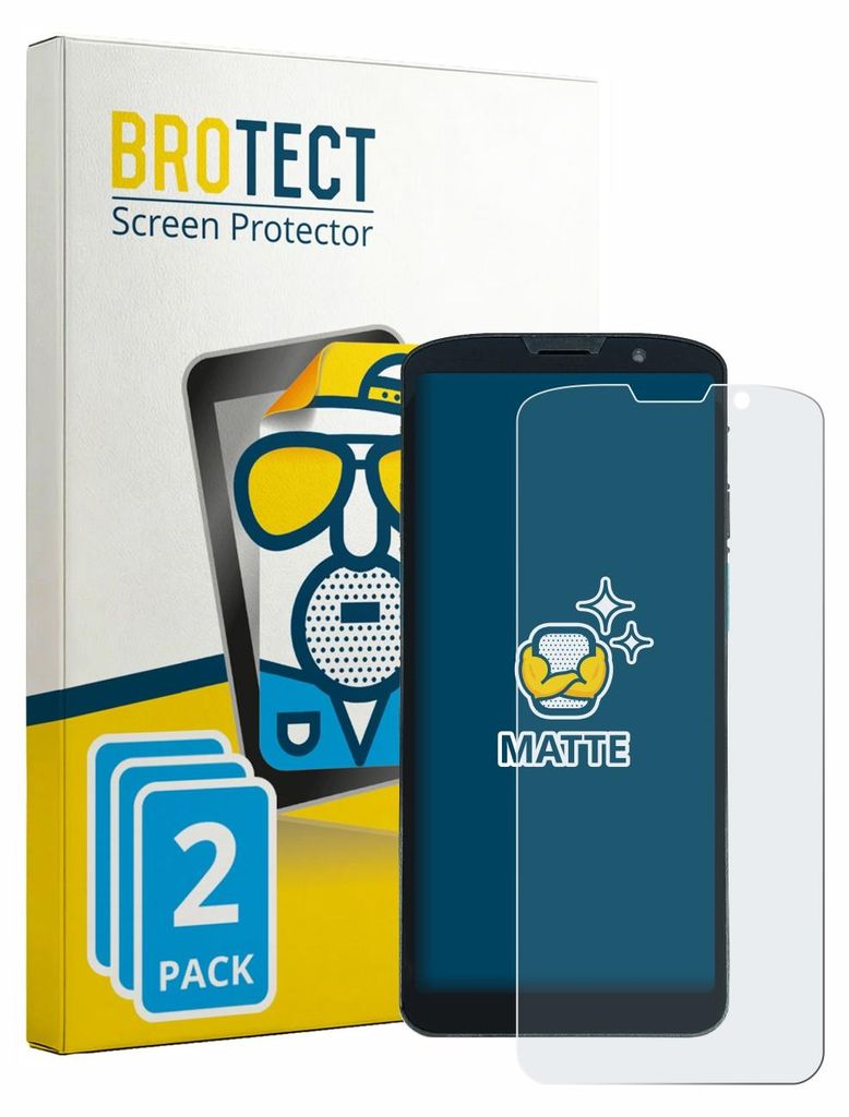 2x BROTECT Schutzfolie für Unitech EA630 Displayschutz Displayschutzfolie Folie Matt Entspiegelungsfolie