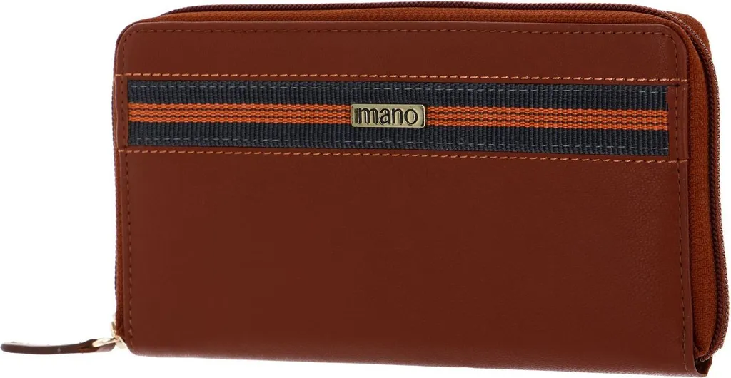 Portafoglio Uomo Mano Don Leonardo RFID Leather Continental Wallet