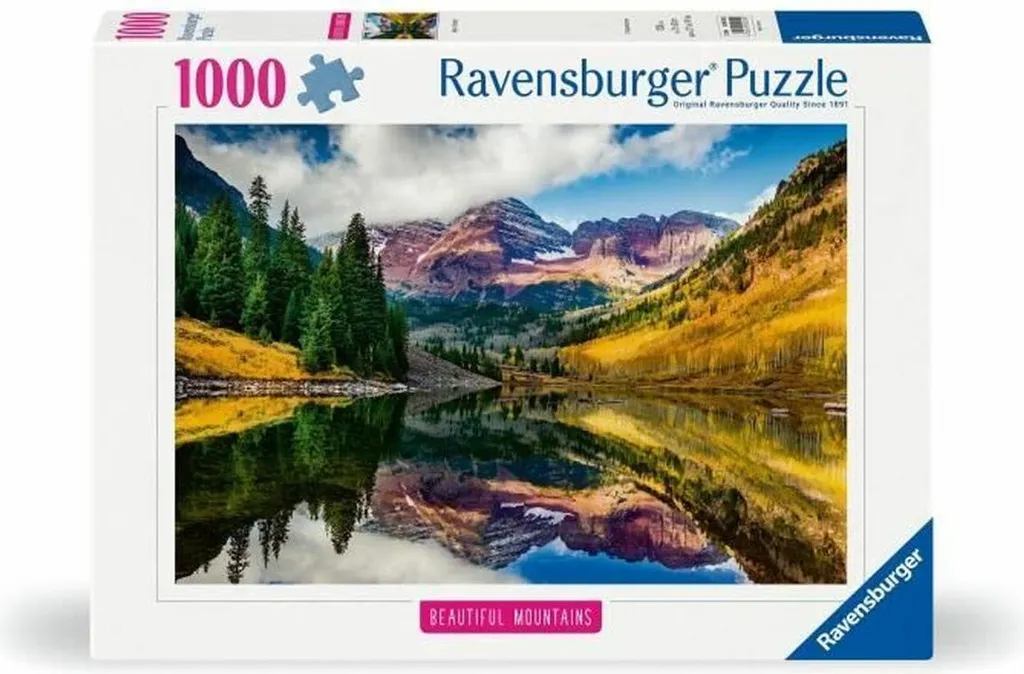 Puzzle Ravensburger Aspen 1000 pièces - Paysage de Montagne Colorado