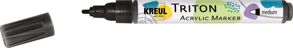 KREUL Acrylmarker TRITON Acrylic Marker schwarz