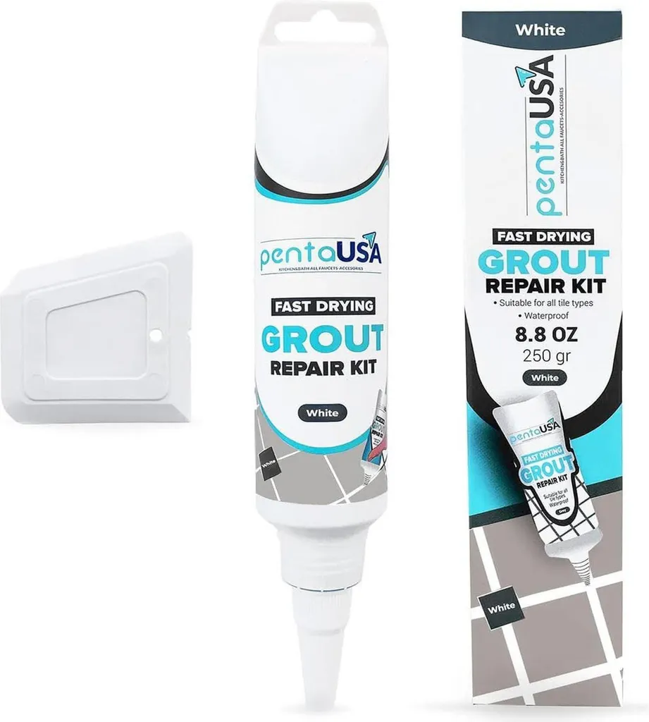 Kit Joints Carrelage Gris Triple Protection Séchage Rapide 250 g