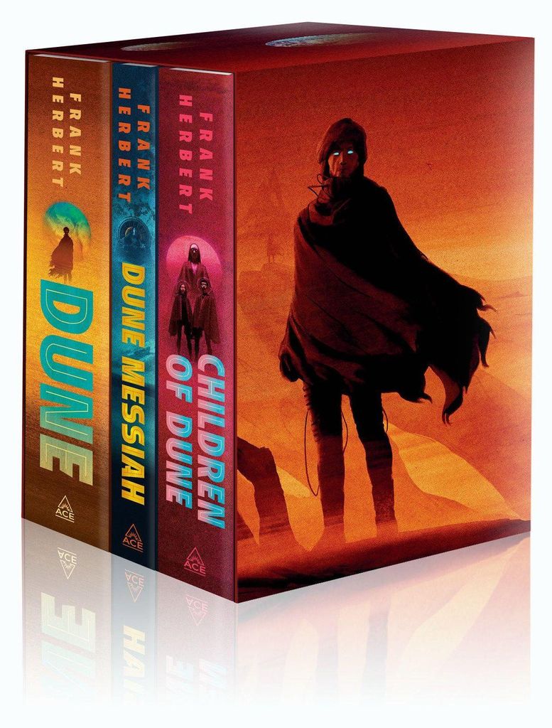 Frank Herbert's Dune Saga 3-Book Deluxe Hardcover Boxed Set