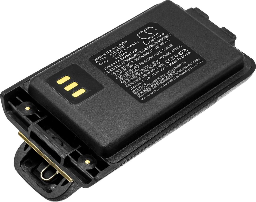 Batterie rechargeable pour talkie-walkie Motorola VZ-20 VZ-28 VZ-D281