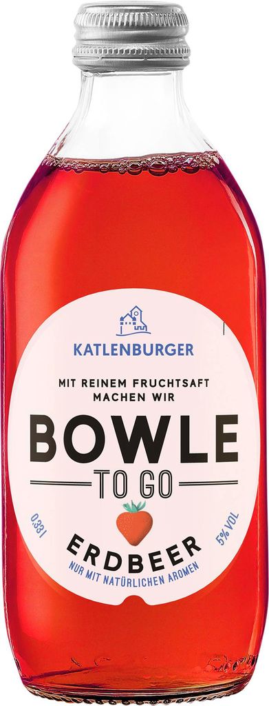 Katlenburger Bowle To Go Jahoda s ovocnou čistou ovocnou Obrázek produktu 