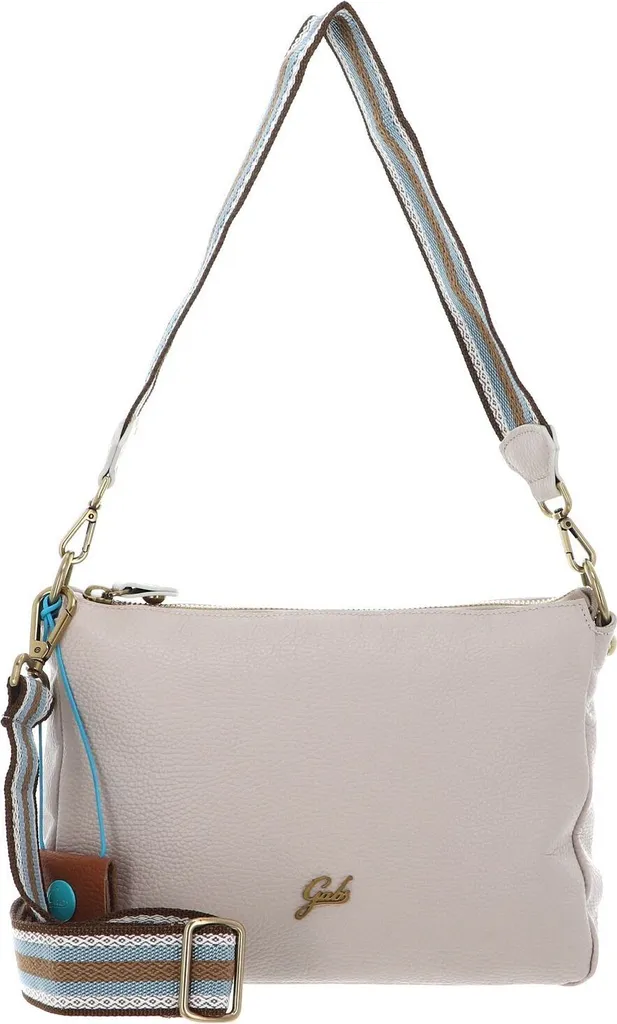 Gabs Dallas Brunella Shoulderbag Seashell : Sac à épaule cuir beige