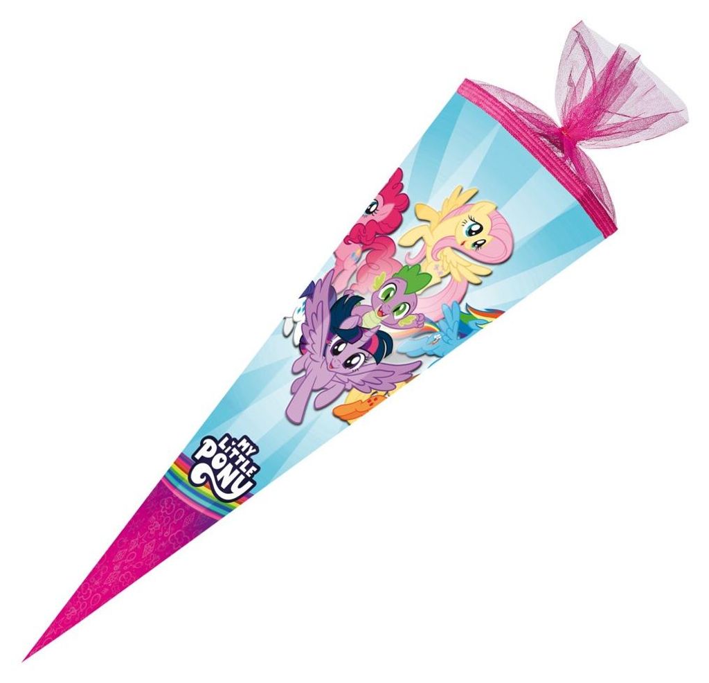 Schultüte / Zuckertüte / 85cm / eckig / "My little Pony Produktbild 
