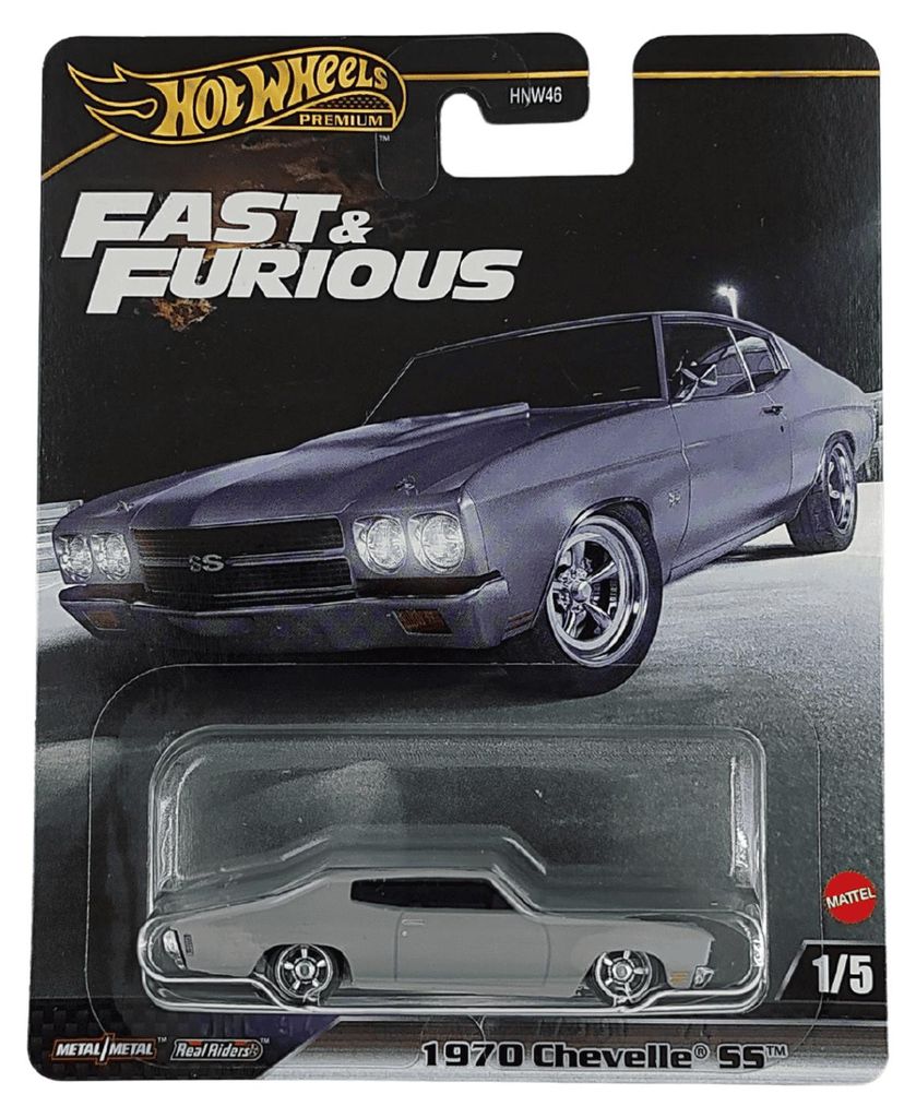 1970 CHEVELLE SS Fast & Furious Hot Wheels Premium Mattel Immagine del prodotto 
