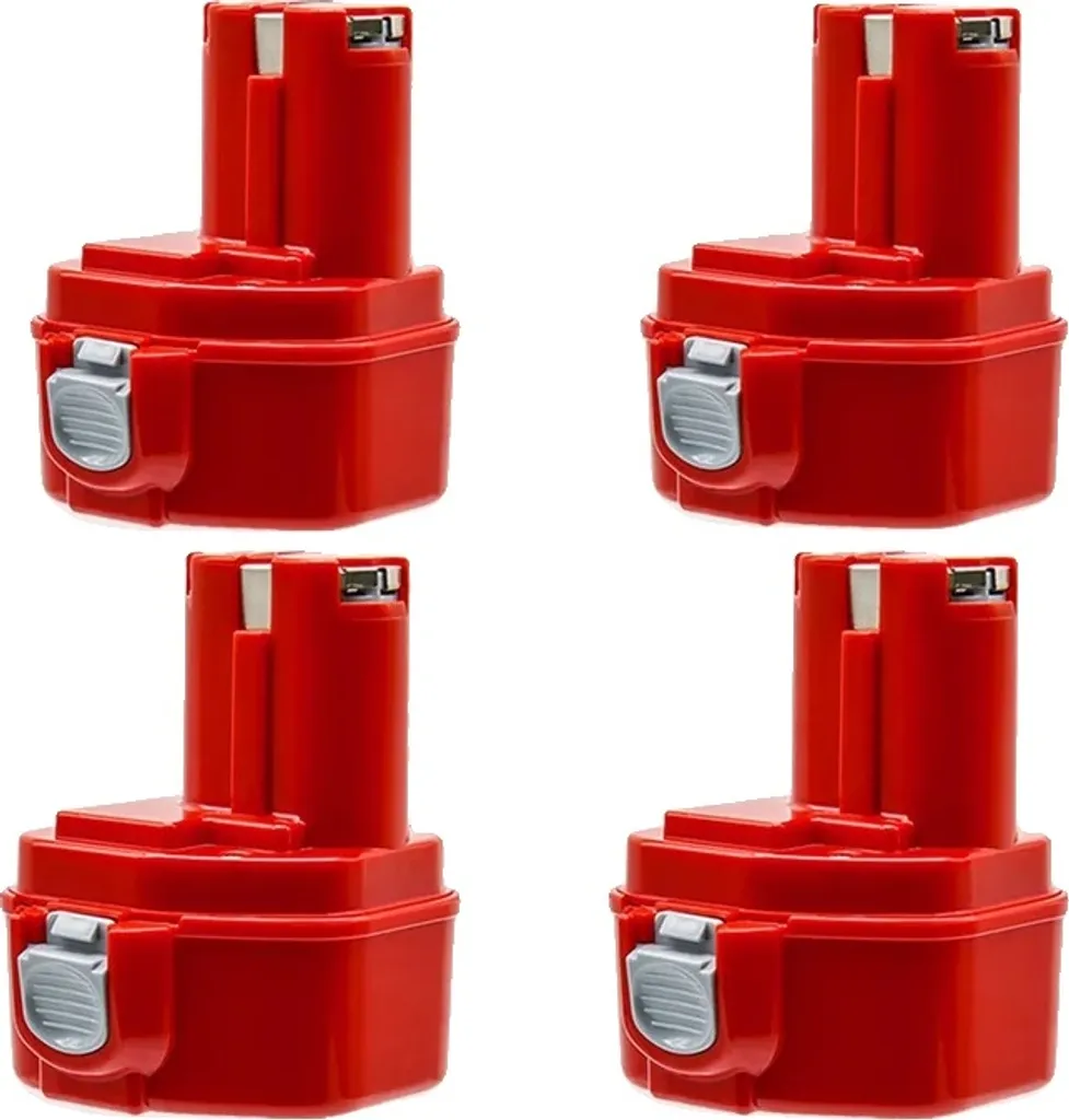 Lot de 4 accumulateurs 12V 5000mAh batterie lithium pour appareils 12 Volts