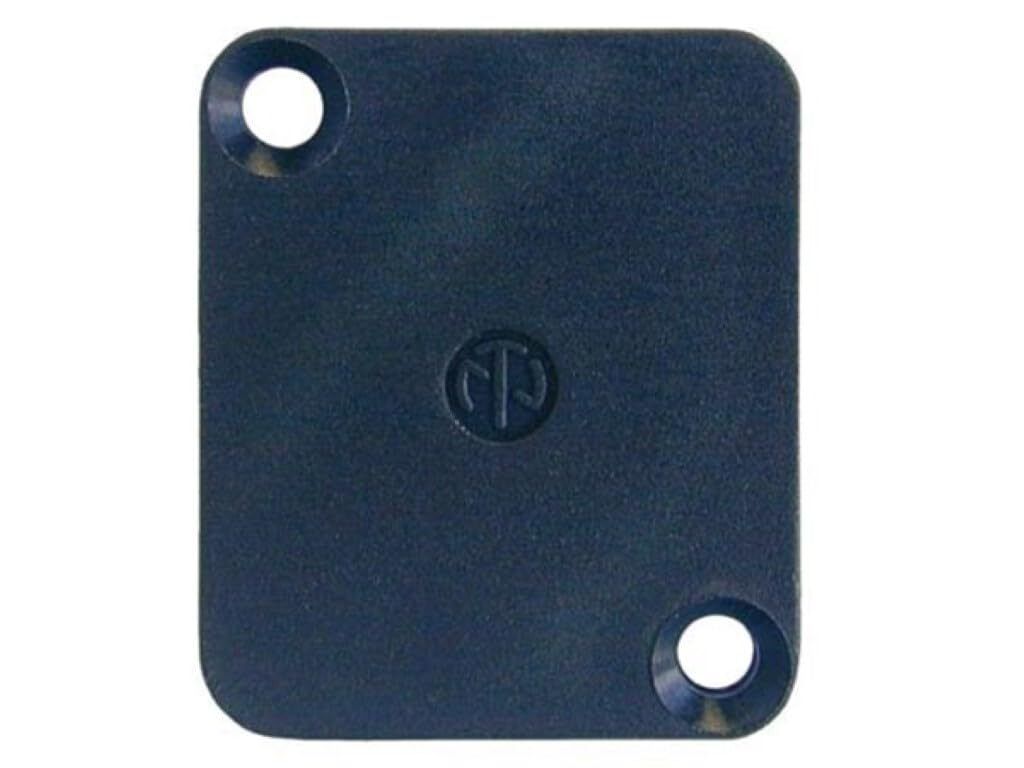 Neutrik - Blindplatte zum Abdecken von D-Stecker-Ausschnitten - Schwarz