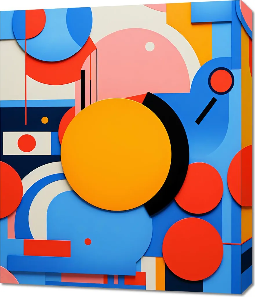 Quadro Emozionale 60x70 Caleidoscopio | Colori e Passione per Pareti
