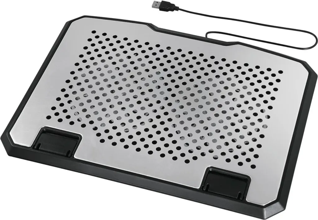 Support ventilé HAMA 53064 en aluminium pour ordinateur portable 17,3" - 2