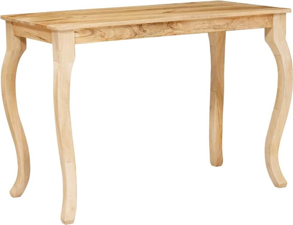 "Schlussverkauf" Couchtisch Braun 110x55x77 cm Massivholz Mango C9772