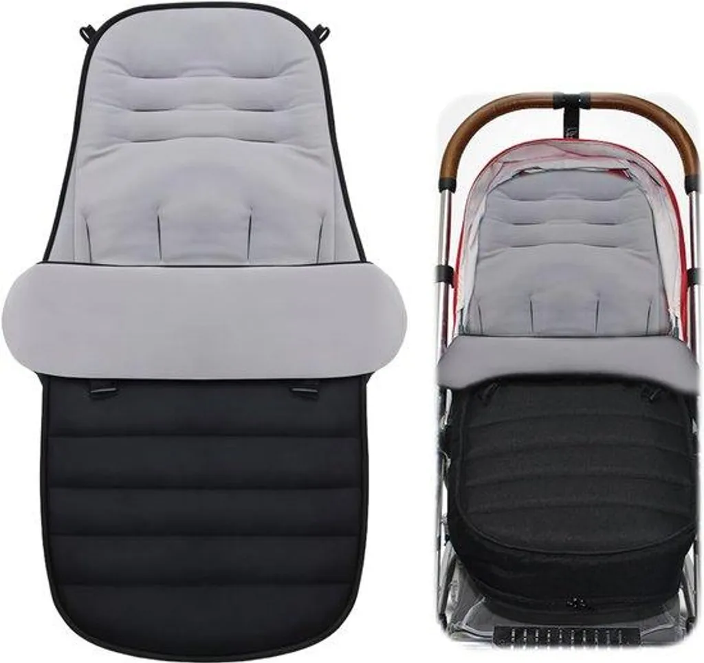 Chancelière imperméable antidérapante à fermeture éclair pour bébé