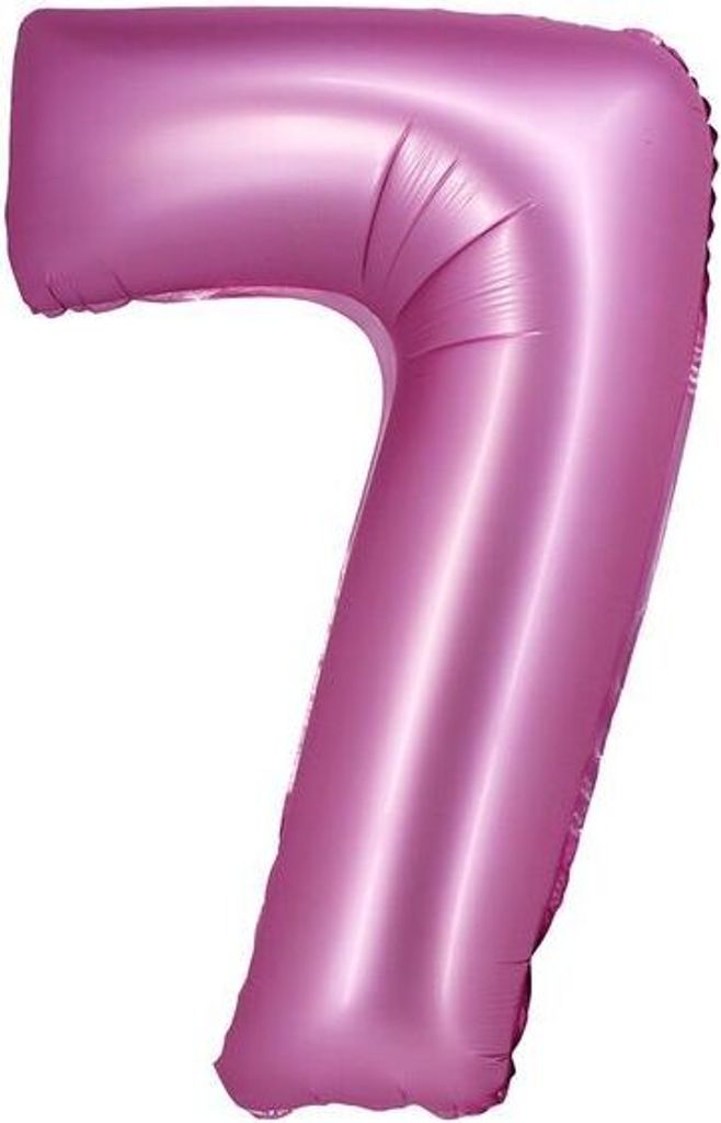 Folienballon Zahl XXL bunt rosa blau Lavendel roségold mit Produktbild 