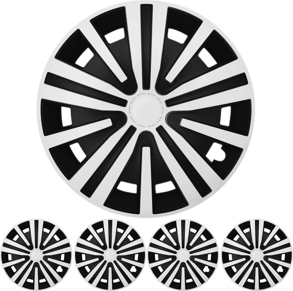 4x PREMIUM DESIGN Radkappen Radzierblenden Set "Spinel" 16 Produktbild 