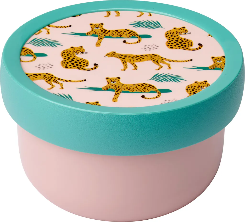 Mepal Cassetta della Frutta Campus Leopardo 300ml - Merenda Bimbi BPA Free