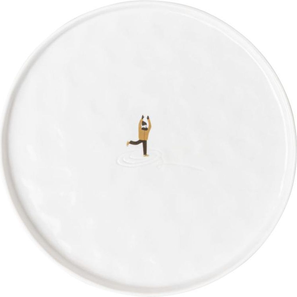 Räder Schneetag Teller Eis laufen D.22cm, H.1,2cm