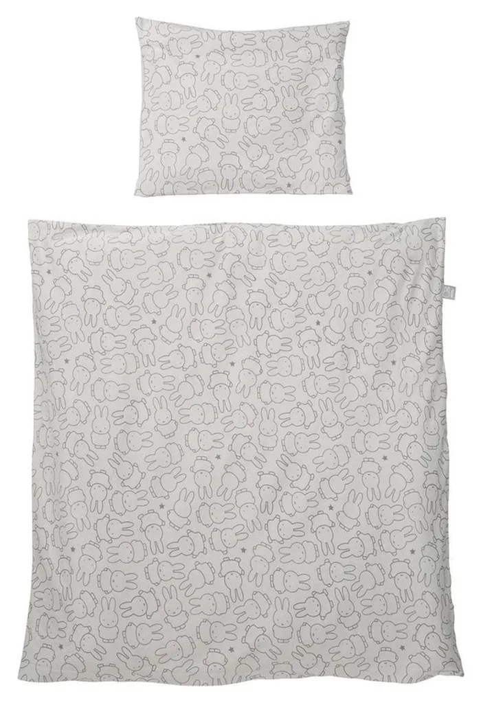 roba Couette Bébé en Jersey 100% Coton Miffy 80x80 cm pour Berceau