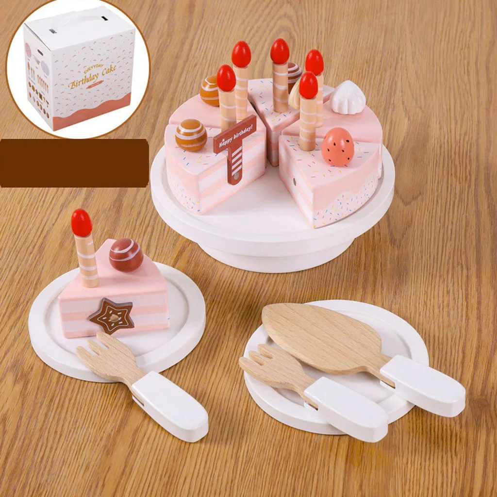 Gâteau factice sécurisé pour apprendre à découper sans risque de blessure - 3