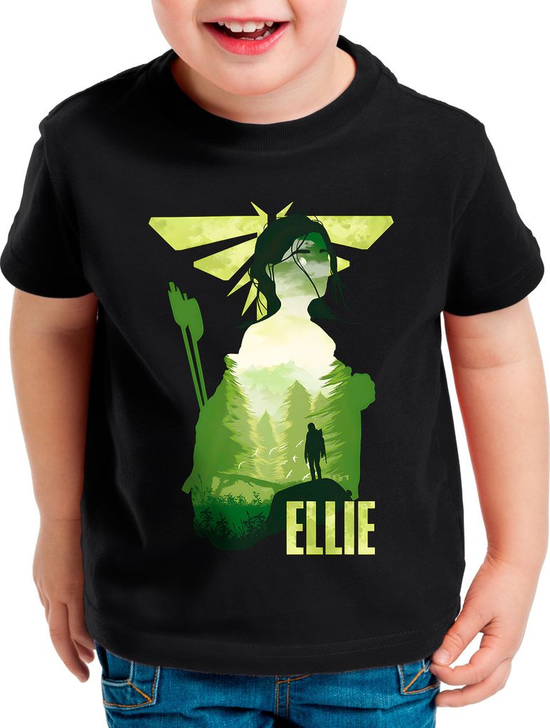BaumwolleCloud Cure for Ellie Kinder T-Shirt us last joel left behind armed wing