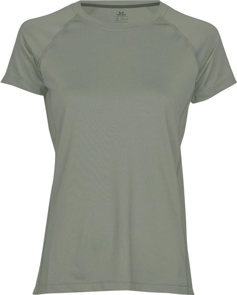 Tee Jays - T-Shirt für Damen, CoolDry PC8221 (M) (Salbei)