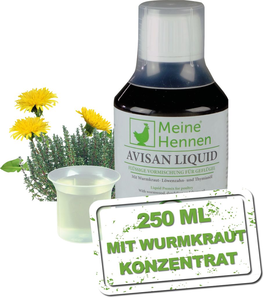 MeineHennen Avisan Liquid 250 ml Trinkwasserzusatz zur Produktbild 