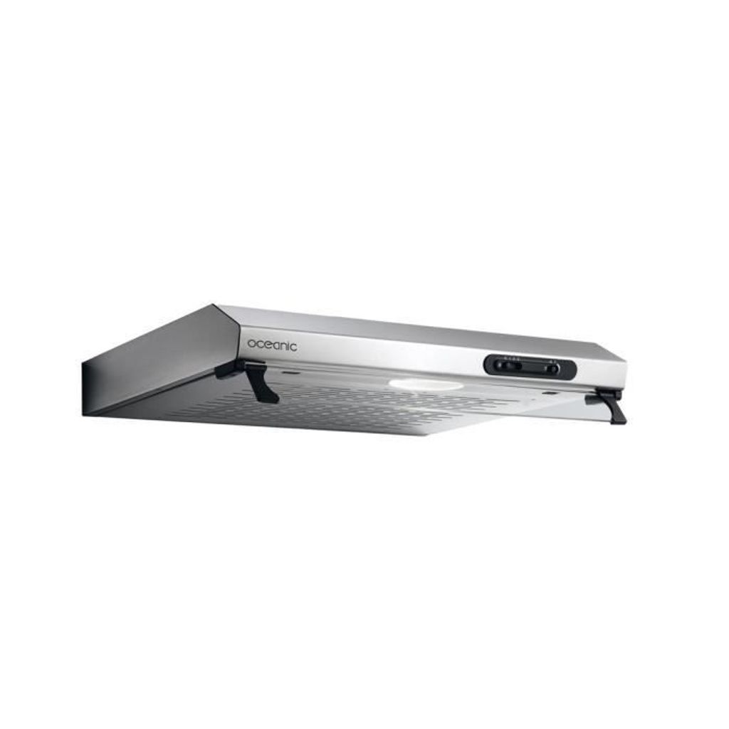 Dunstabzugshaube OCEANIC OCEAHC205S, 60 cm, 205 m3/min, Silber,