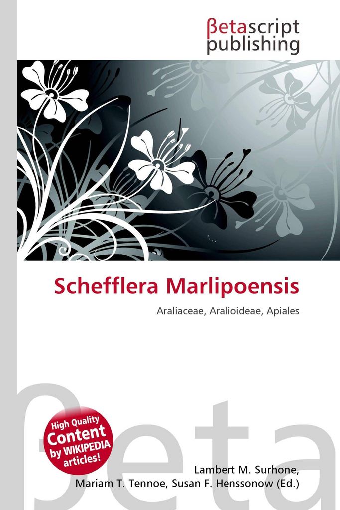 Schefflera Marlipoensis