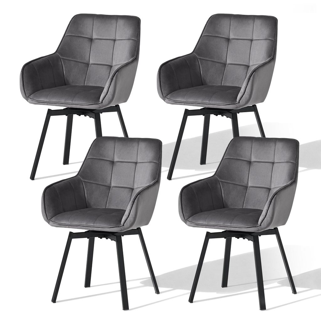 Lot de 2 chaises de salle à manger CLIPOP, chaises de salle Image du produit 