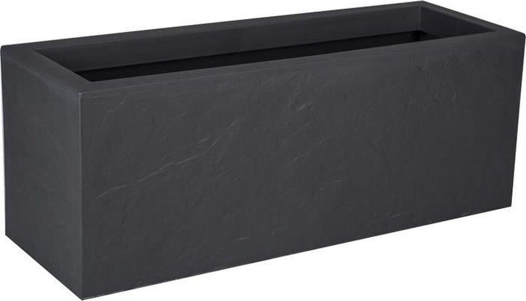 Pot à plantes EDA Noir Anthracite 79,5 x 29,5 x 29,5 cm Image du produit 