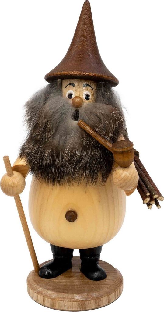 Räuchermännchen Waldwichtel 20 cm, Typ:Wurzelzwerg natur