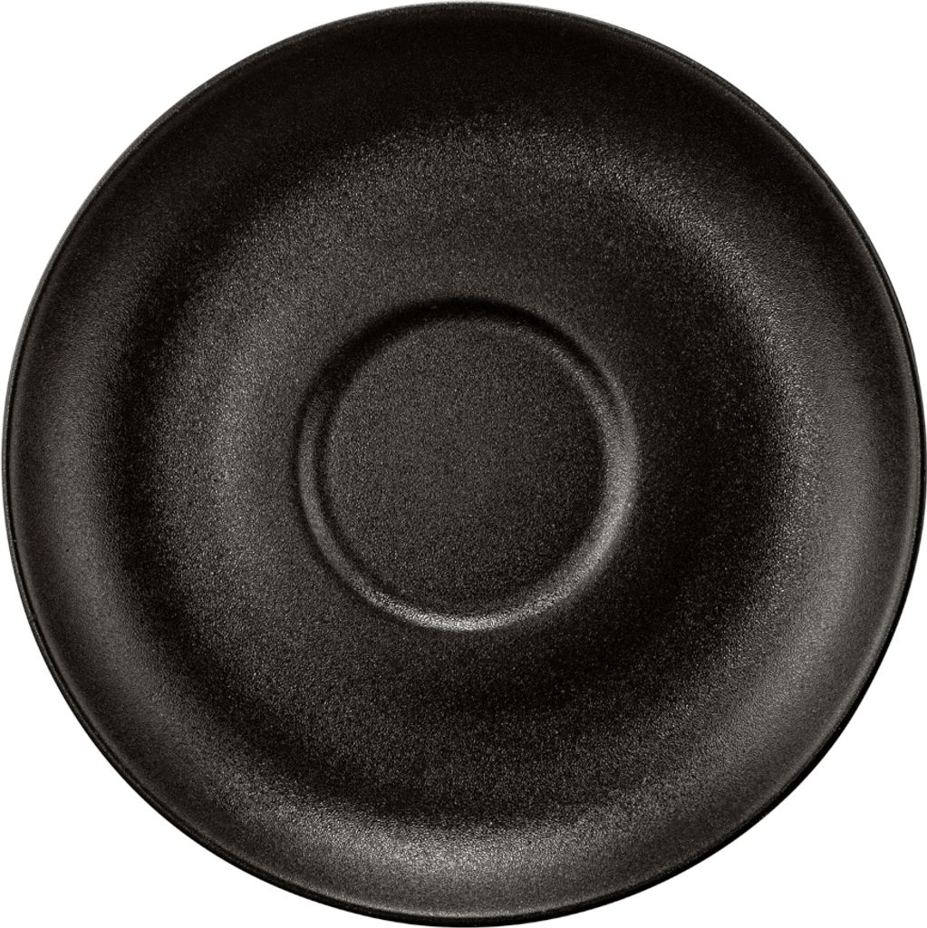 Seltmann Weiden Liberty Velvet Black Teeuntertasse 13 cm