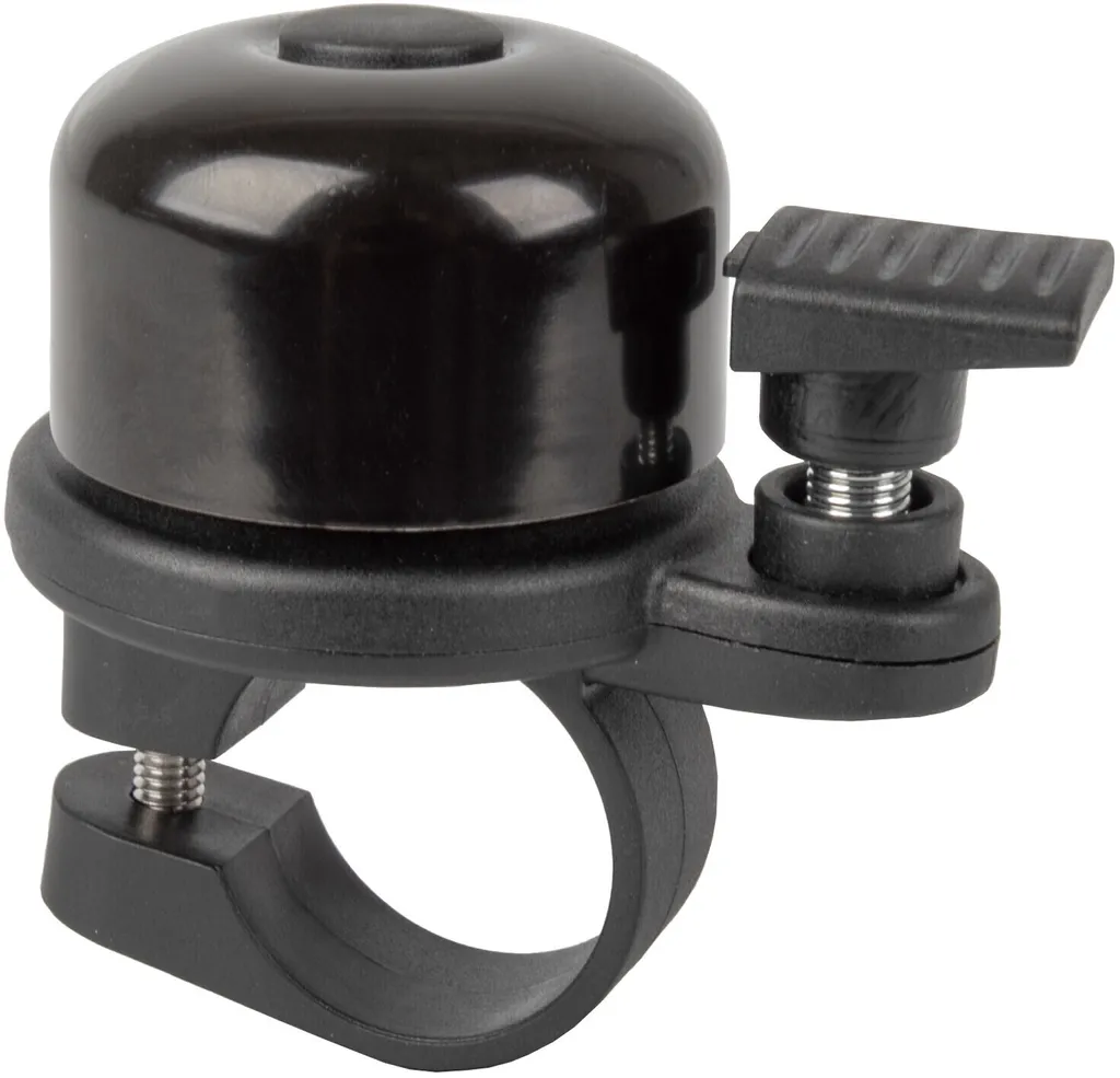 Sonnette vélo discrète avec support AirTag intégré - Antivol GPS 22,2 mm