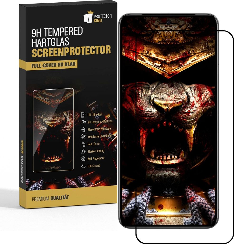 6x 9H Panzerglas für Samsung Galaxy A56 5G FULL COVER HD KLAR echtes Tempered Glass Panzerfolie Displayschutz Schutzglas Hartglas Schutzfolie Scre...