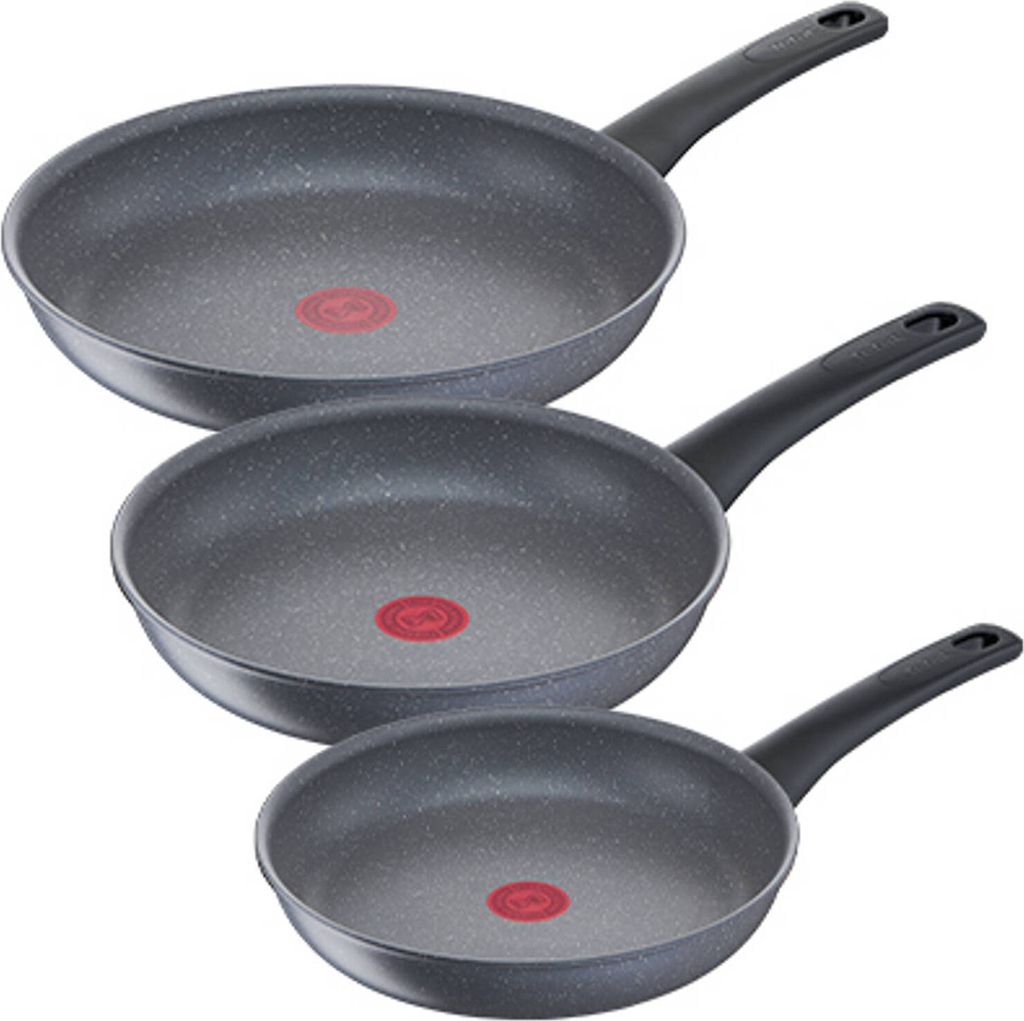 Tefal G28090 Natural On Pfannenset 3- Teilig 20/24/28 cm Produktbild 