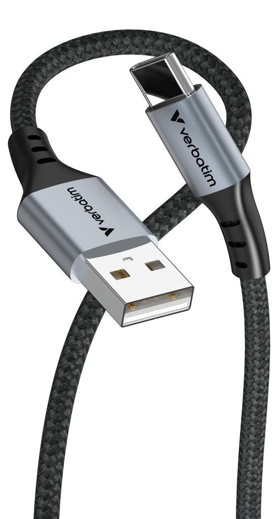 Verbatim 31843, 1,2 m, USB A, USB C, USB 2.0, 0,48 Gbit/s, Zdjęcie produktu 