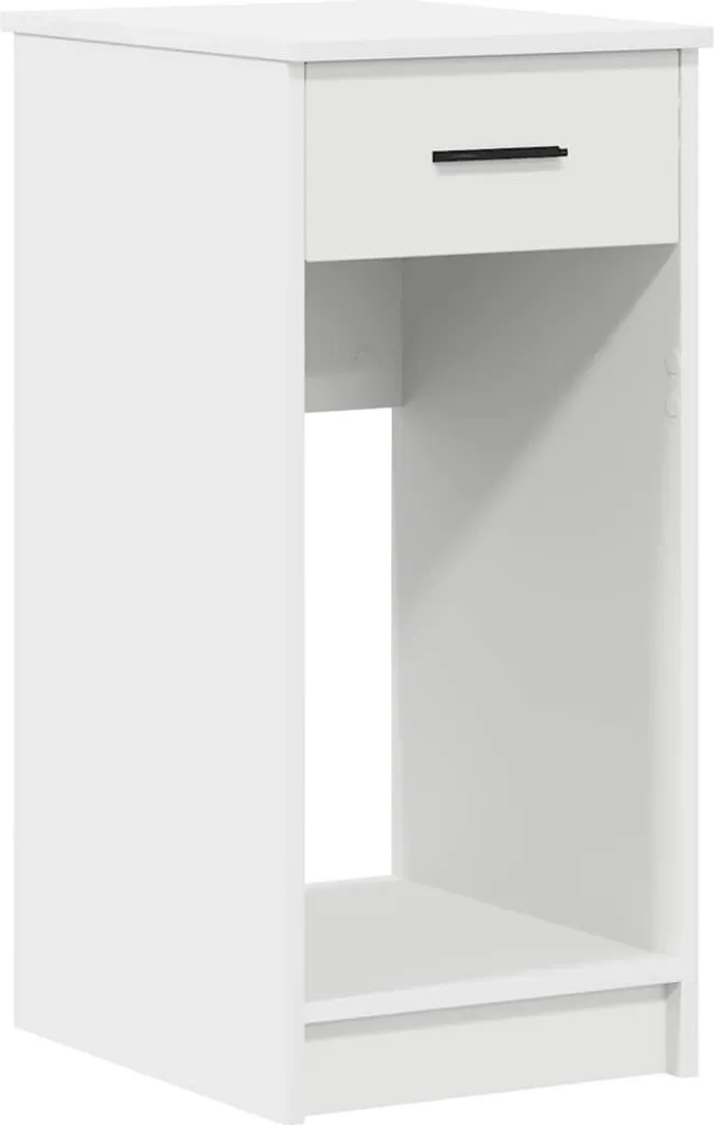 vidaXL Armadietto Porta Computer Bianco per Casa e Ufficio 35x45x77