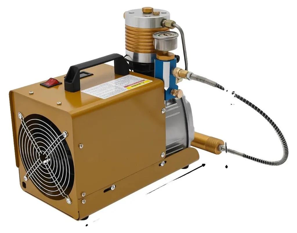 Compresseur d'air pour pneus et loisirs gonflage haute pression doré