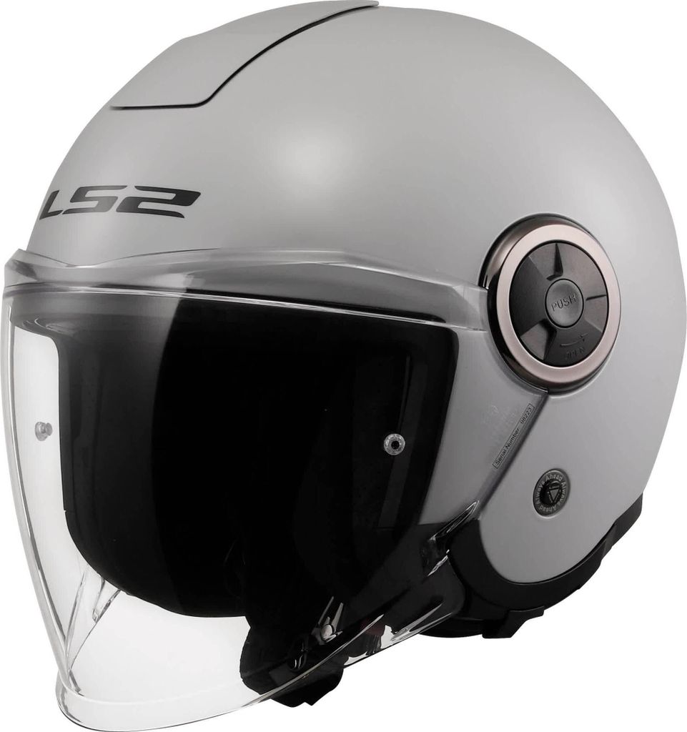 LS2 OF620 Classy Solid Jethelm, grau, M (57/58) Produktbild 