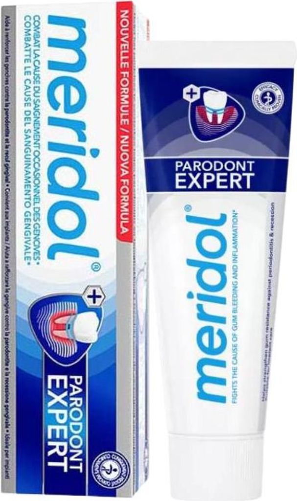 Dentifricio contro il sanguinamento delle gengive e la Immagine del prodotto 