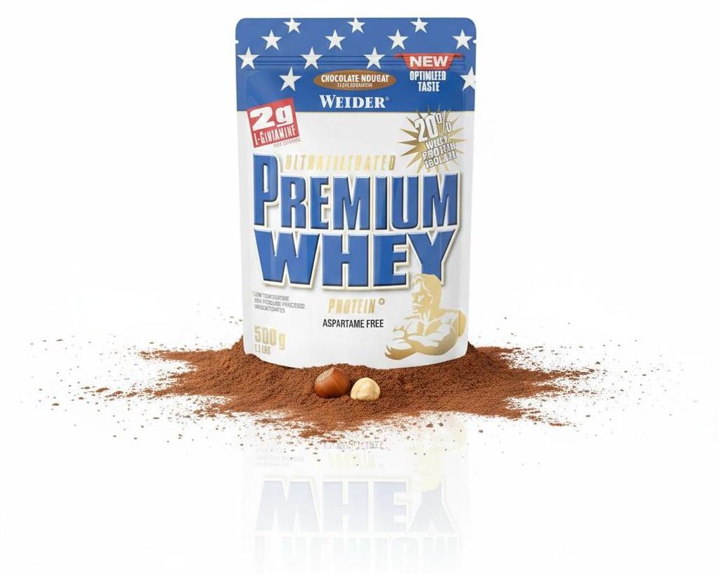 Weider Premium Whey, Pulver, Molkenproteinkonzentrat, Produktbild 