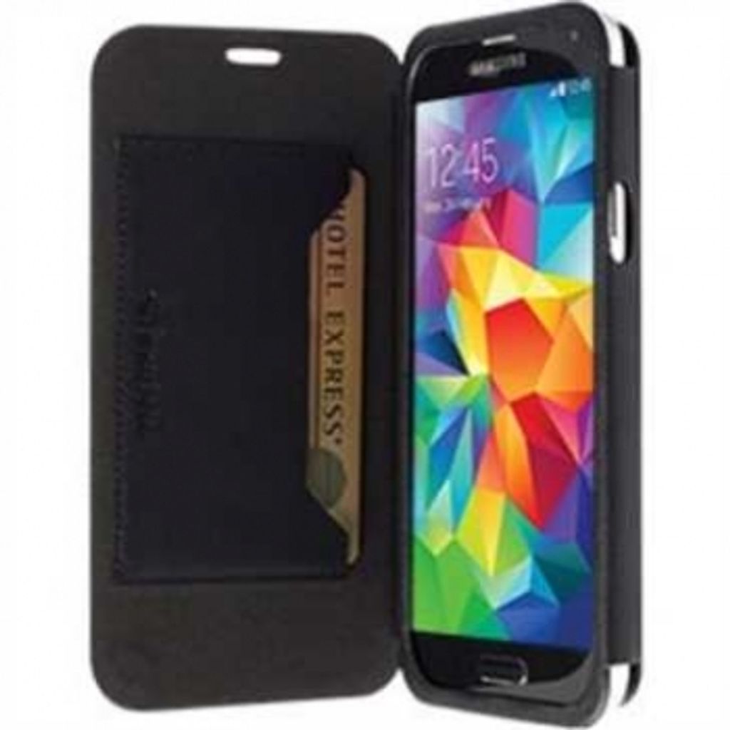 Krusell BookCover Malmö, Hülle für Samsung Galaxy S5, schwarz