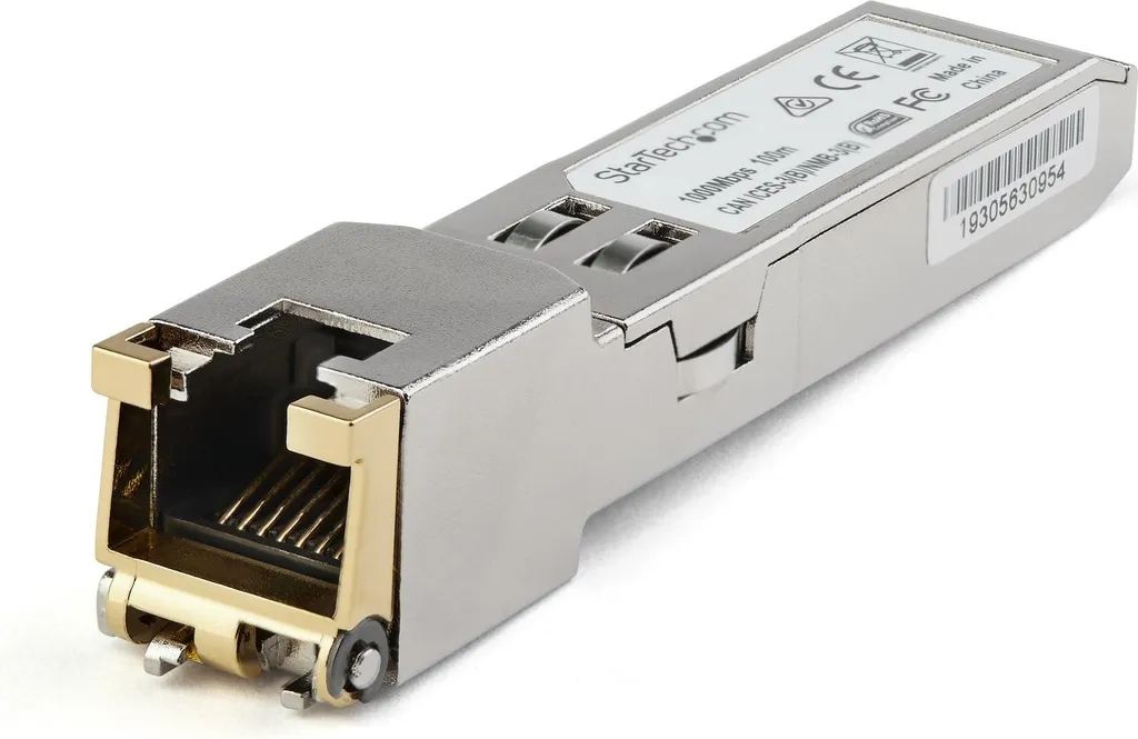 Modulo StarTech SFP 1000BASE-T Compatibile Cisco GLC-TE RJ45