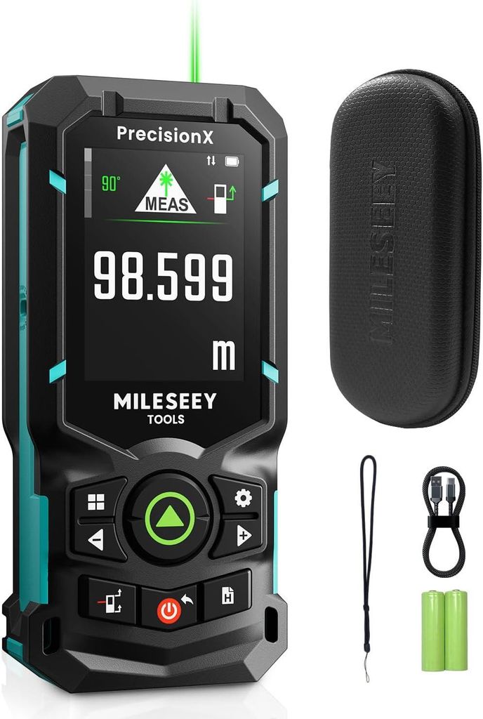 MiLESEEY S50 Télémètre laser 120m, faisceau vert, Image du produit 