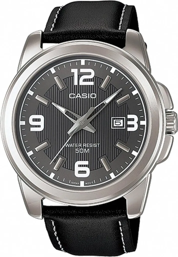 Montre classique homme Casio Collection cadran gris foncé