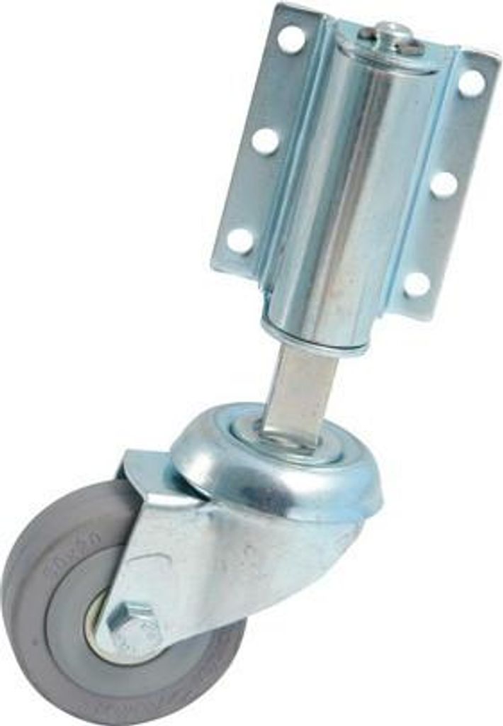 Lenkrolle Leiter mit AVL-Platte - Gummiräder Ø 50 - Tragkraft 40 kg - 718531A