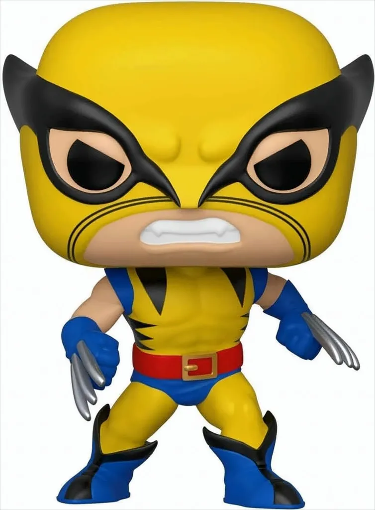 Figurine de Collection Wolverine Marvel 80 ans Pop Vinyl 9 cm Original